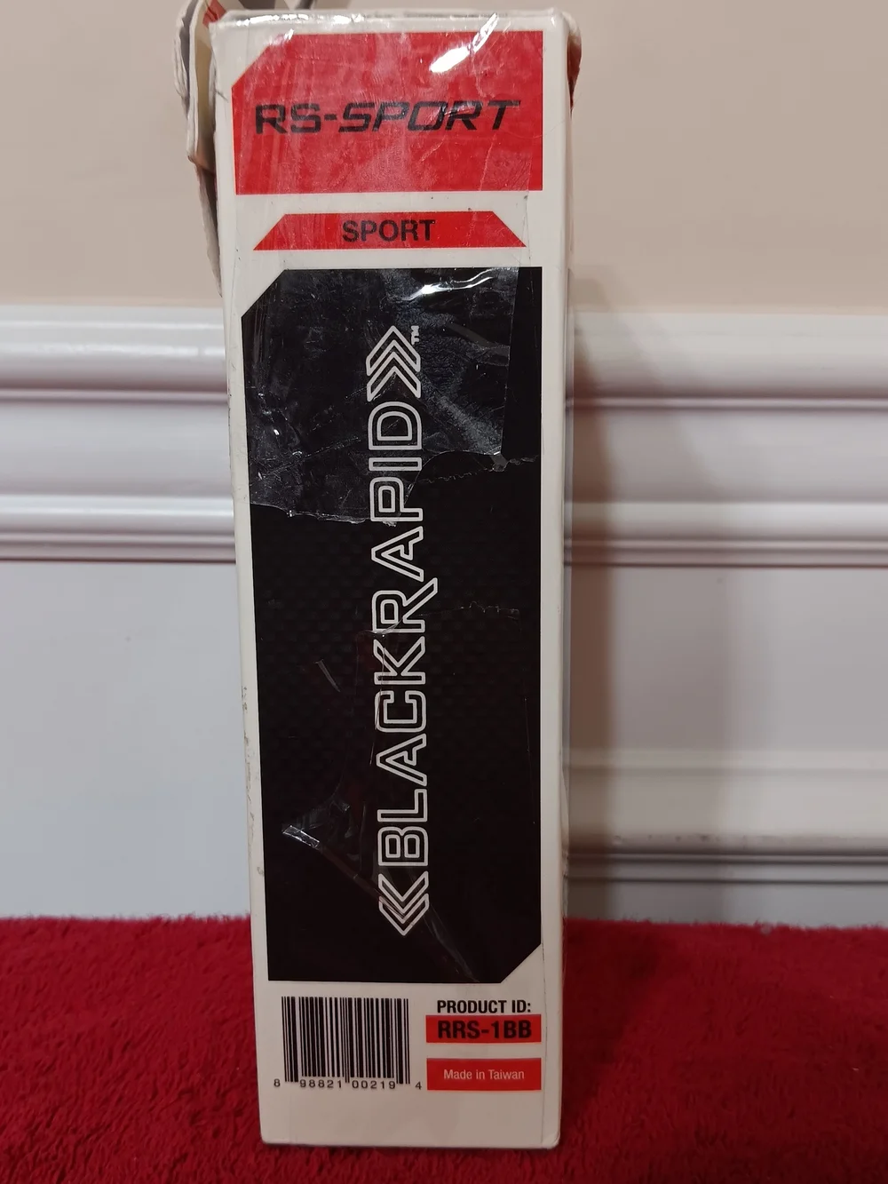 RS-Sport Black Sling Camera Strap by